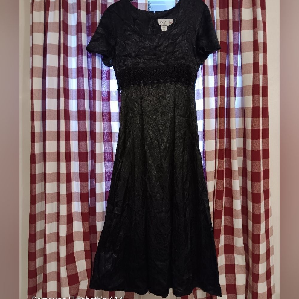 Jody California Vintage‎ Black Dress Size 11 Great Pre-Owned Condition